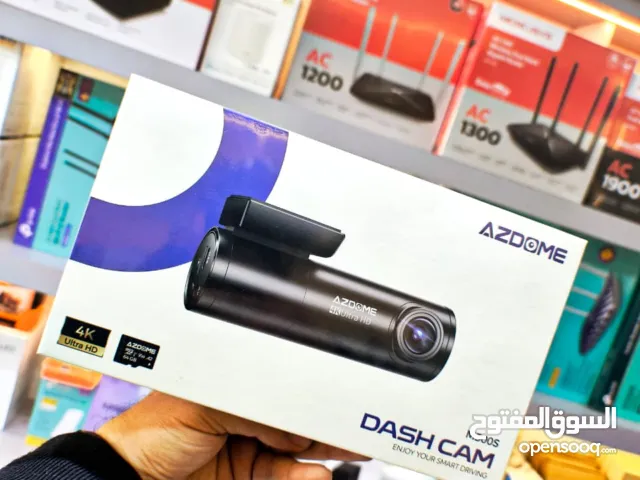 داش كام ازدوم كاميرا سيارة AZDOME M300S 4K أمامية وخلفية مع Wi-Fi وGPS جديد