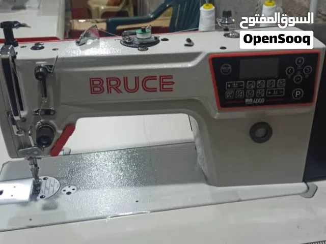 ثلاث مكاين خياطه بروس وحباكه بروس مستخدم شهر فقط للبيع