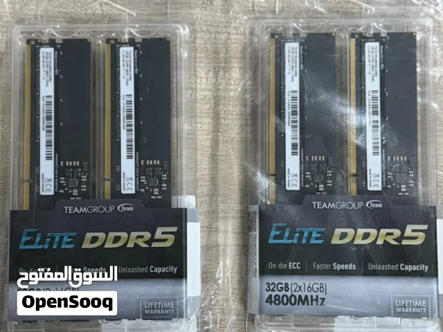 2x16GB Ram 4800mhz