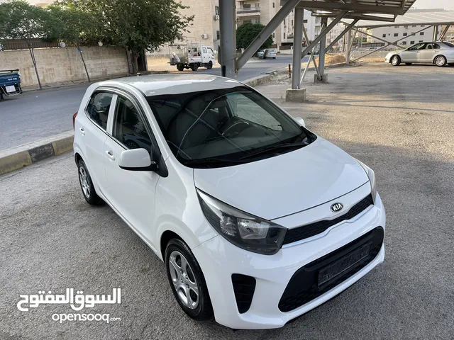 كيا بيكانتو وارد شركة كيا الأردن فحص كامل كرت ابيض محرك 1250 ممشى قليل جدا