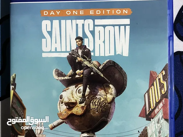 شريط saints row استخدام خفيف جداً وبحاله ممتازه