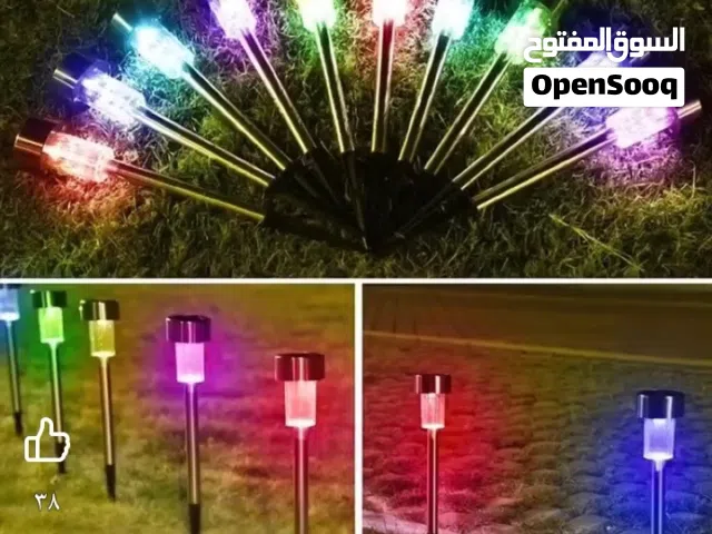 انارة حديقة طاقة شمسية سهلة التركيب والتشغيل