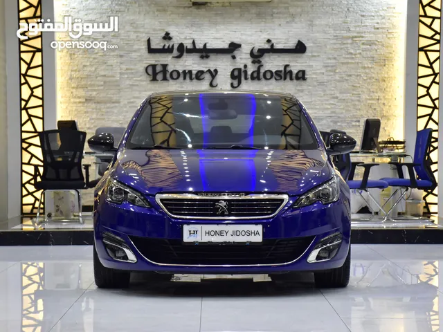 Peugeot 308 GT-Line ( 2016 Model ) in Blue Color GCC Specs