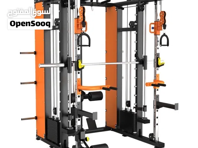جهاز Multi-functional Smith Machine Gym Equipment متعدد الاستخدام لبناء العضلات