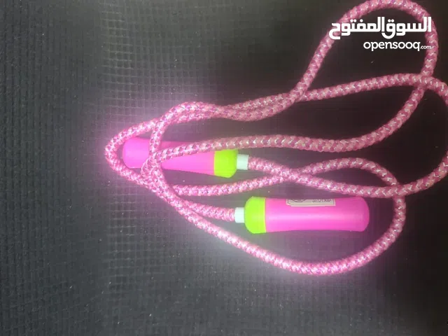 نط الحبل وردي للبنات