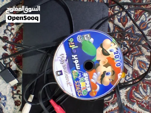 للبيع بلاي ستيشن تو استعمال خفيف جدا مع  قرص سوبر ماريو هدية