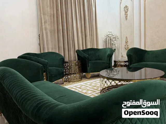 Luxury Green Living Room Set for Sale