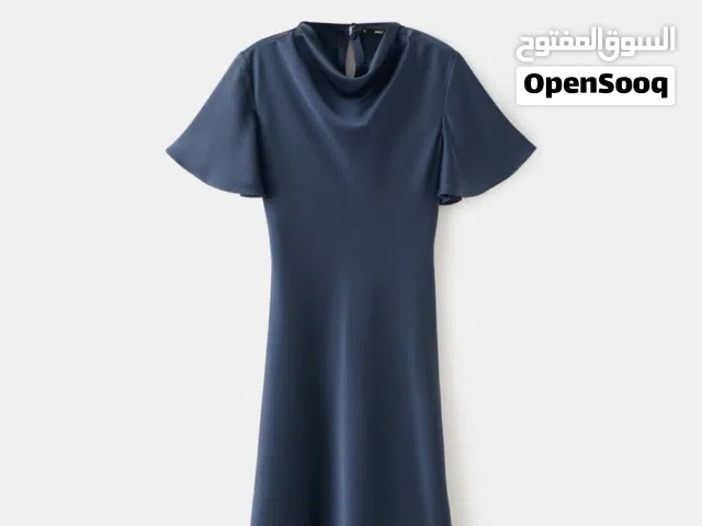 فستان كحلي للعيد