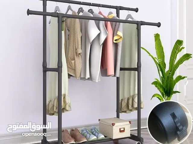 Clothes hanging shelves for mens and womens with holding 60kg cap.