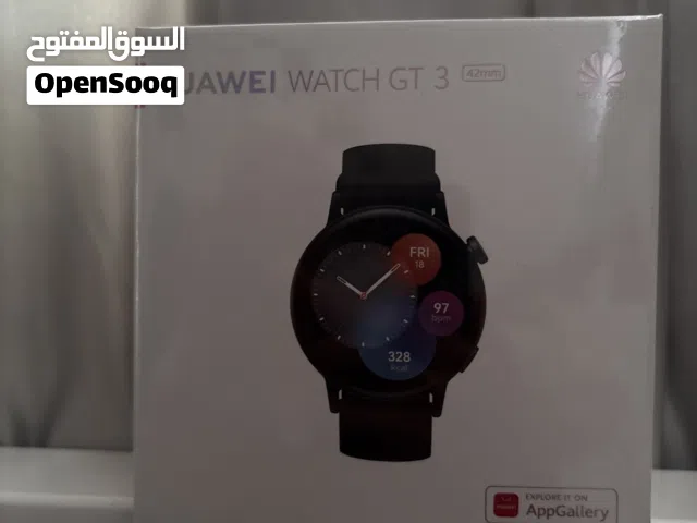 Huawei Watch GT 3 42MM smart watch in black.