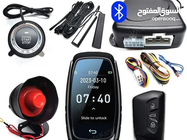 جهاز التشغيل عن بعد الجديد كليآ يشغل بال موبايل والريموت ومن اي مكان بالعالم راح تگدر تتحكم بسيارتك