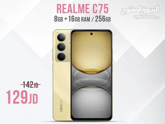 Realme c75 8gb ram / 256 gb