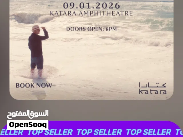 Ludovico Concert Tickets (2) Platinum Seats