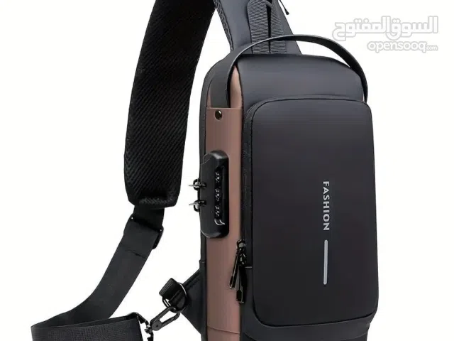 Men's Sling Bag with Password Lock