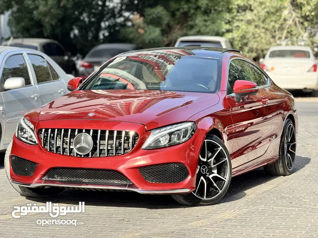 مرسدس c300 coupe 2017 كت كامل c43 صبغ وكالة بدون حوادث فل اوبشن ماشي 174 كيلو