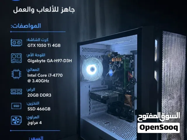 Pc gaming Gtx1050Ti/i7 4770