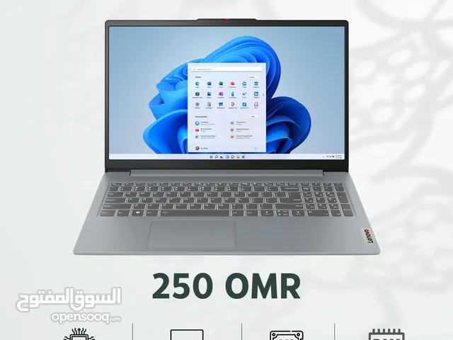 Lenovo ideapad slim 3, Intel Core i7-1355U, 16GB RAM, 512GB SSD, 15.6" FHD, Price: 250 OMR