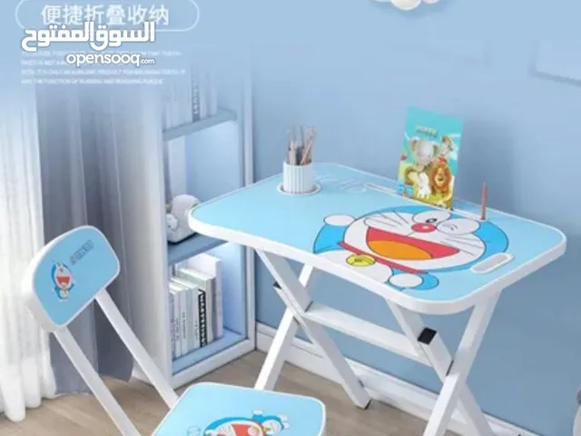 مكتب وكرسي مدرسي للأطفال قابل للطي ،قوي ومتين