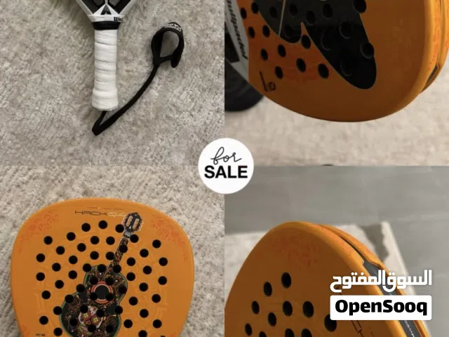 مضرب Bullpadel نظيف ومستعمل فترة بسيطة