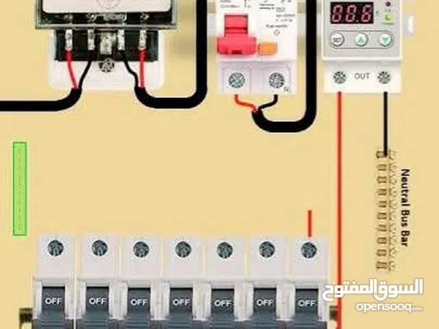 اسطى كهربائي مكان ابو سليم