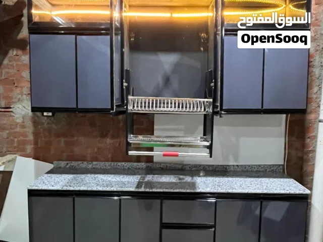 مطبخ 2متر بيلت أن + بمطبقيه داخليه +رخامة جرانيت هديه