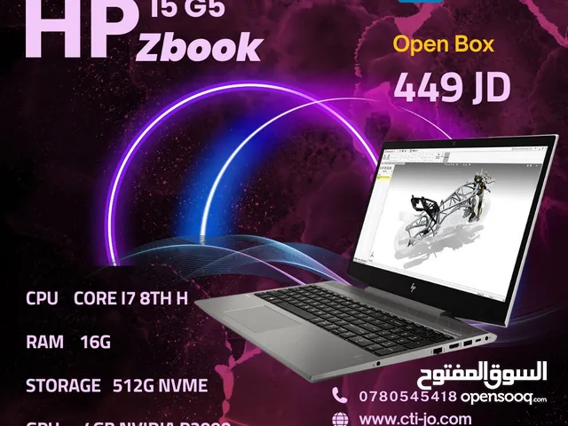 لابتوب اتش بي 32G رام  Zbook  للهندسه والالعاب بسعر مغري