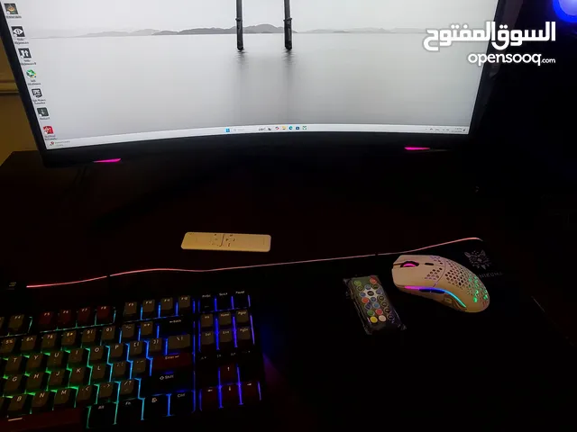 كمبيوتر مكتبي جديد ممتاز للألعاب والتصميم