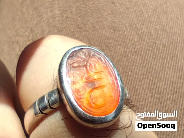 عقيق يماني خط شفرة قديم