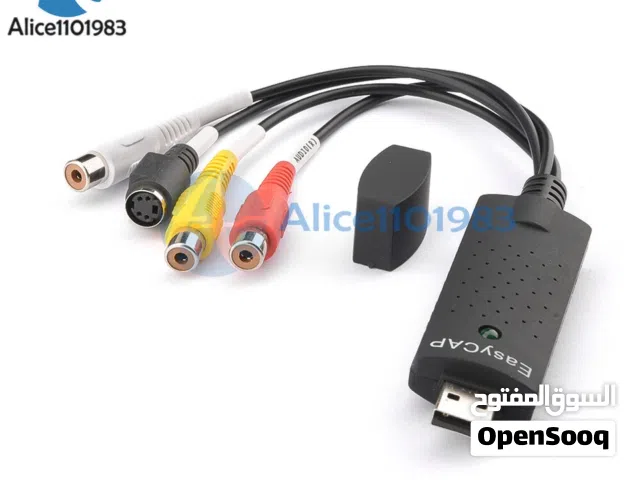 Easycap USB 2.0 Audio TV Video VHS to DVD PC HDD Converter Capture Card Adapter