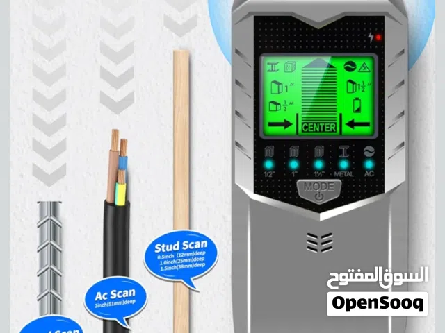 جهاز كشف عن الواير الكهربائي الدفن والشيش الحديد في الكونكريت المسلح