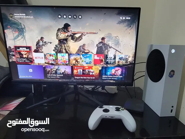 Xbox series s + 1 controller + 24" 165hz full hd monitor + 2TB HDD