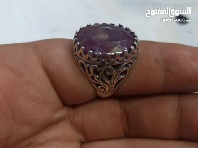 خاتم ياقوت افريقي أصلي سعره50الف