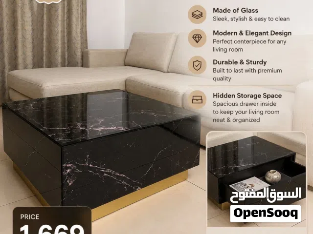 Home Center Coffee table with storage