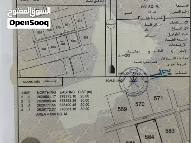 للبيع ارض فالسوادي الساحل ولايه بركاء رابع خط من البحر أنا المالك
