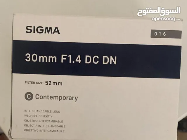 Sigma 30 mm f1.4 Sony E mount