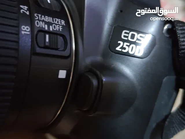 كانون 250d استخدامها كلش قليل كلش وجديدة ونضافة فول شوف الوصف