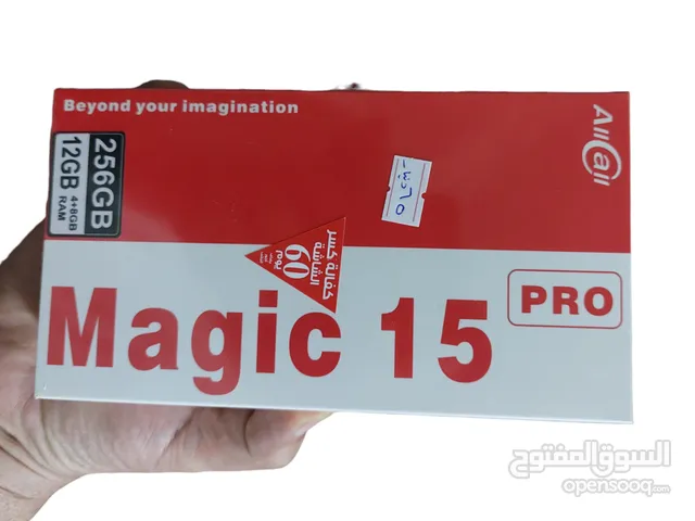 جهاز جديد بالكرتونة Magic15 pro رام 16 جيجا 256 مكفول سنة متوفر توصيل والوان