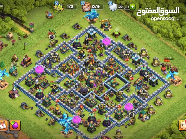 حساب كلاش اوف كلانس تاون هول 14