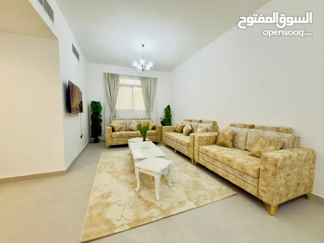 F3 / غرفتين وصالة اول ساكن - بناء جديد - مفروشة فرش جديد - شهري - شامل جميع الفواتير - كورنيش عجمان