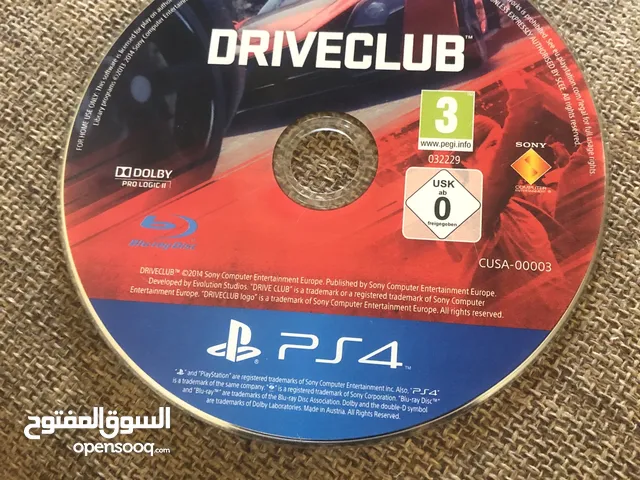 سي دي DRIVECLUB مو مستعمل ونضيف وجديد السعر مغري