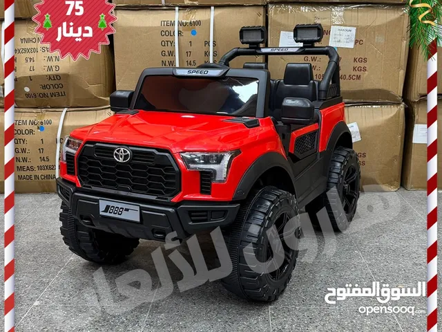 عرض خاص لفترة محدوده : سيارة شحن 4 ماتور 12 فولت جامبو حجم عملاق تناسب لعمر 8 سنة