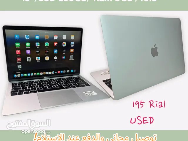 MacBook Air 2019 in excellent condition with warranty ماك بوك نظيف جدا مستعمل ولكنه كالجديد تمام