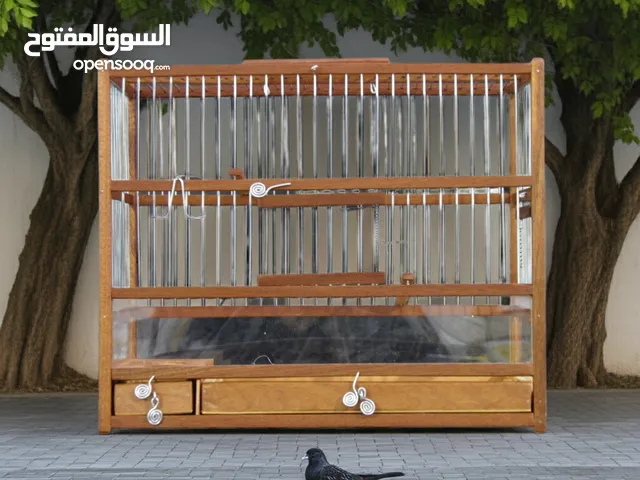 قفص طيور خشب تقليدي – هدية مميزة لعشاق الطيور التوصيل متاح لجميع الدول