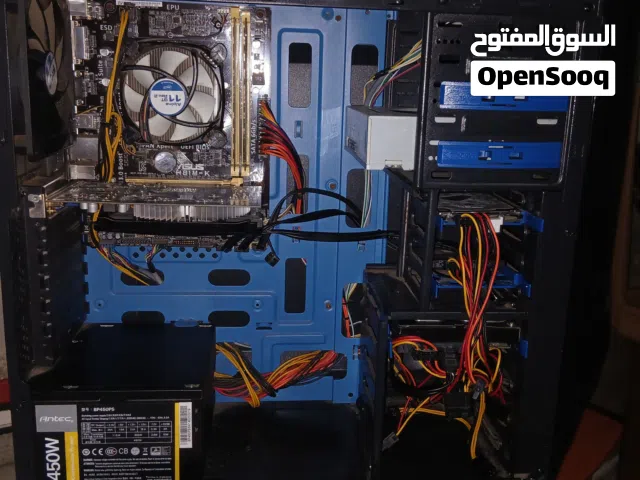جهاز كمبيوتر مستعمل بحالة ممتازة  جهاز كمبيوتر الكيس كبير يسع أكبر أحجام من الكروت  ماركة اسوس