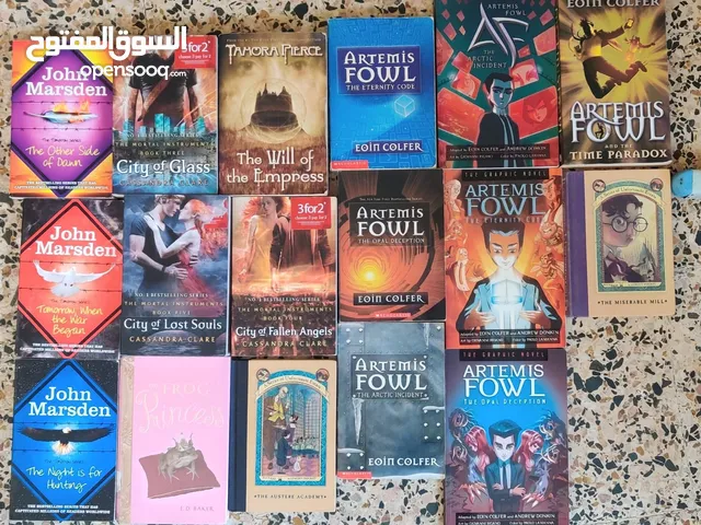 English novels and story books available for sale  300 books available  ( wadi Kabir)