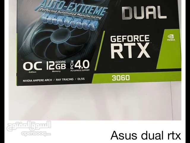 مطلوب كارت شاشه3060 12gbجديد بسعر مناسب