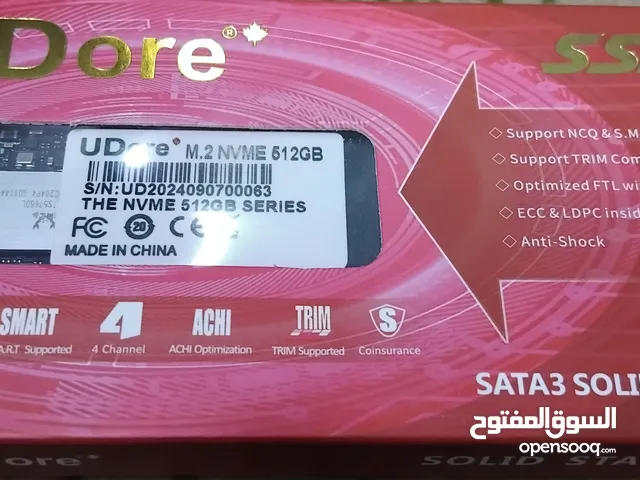 512GB UDORE M.2 NVME 35X SPEED DESKTOP - LAPTOP GAMING SSD