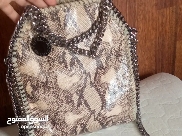 handbag StellMcC/Rtney Snake leather Made in Italy