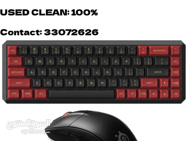 SteelSeries Rival 3 Wireless + Darmoshark K5 Keybaord