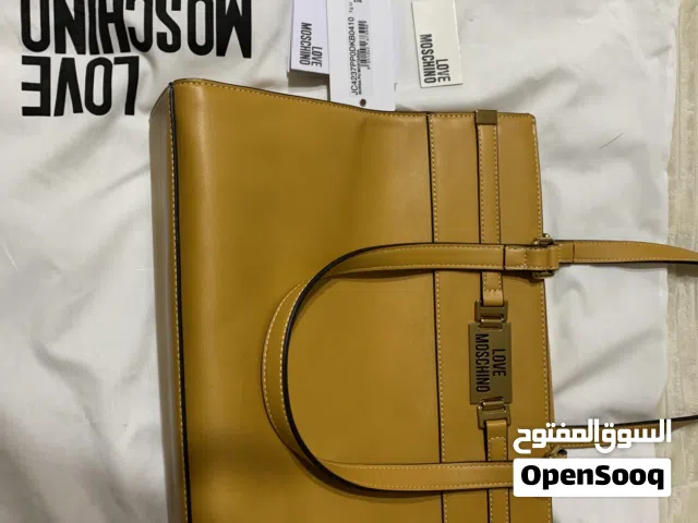 Love Moschino Mustard Yellow Tote Bag - JC4237 - Excellent Condition